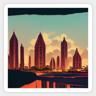 Luanda | Comics Style Sticker